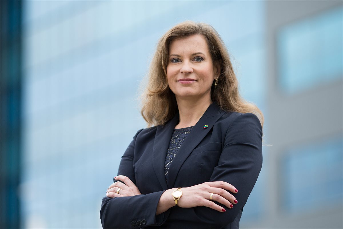 Daina Kleponė, Geschäftsführerin von Enterprise Lithuania
